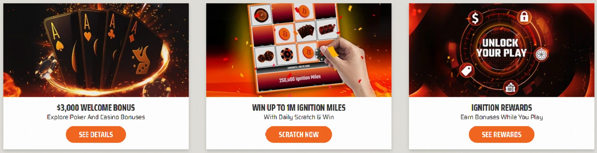 Ignition Casino ongoing promotions and offers